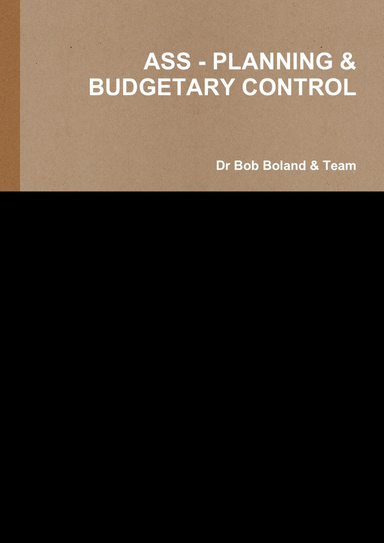 ASS - PLANNING & BUDGETARY CONTROL