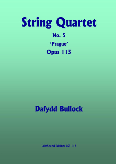 String Quartet No 5, Opus 115  'Prague'