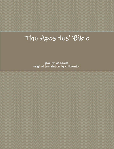 The Apostles' Bible