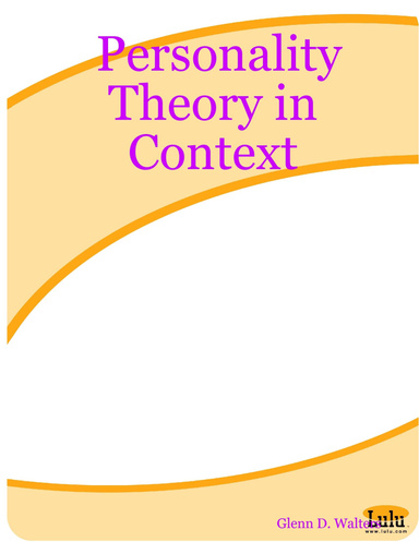 Personality Theory in Context