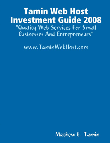 Tamin Web Host Investment Guide
