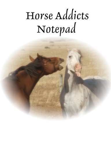 Horse Addicts Notepad