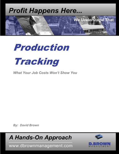 Production Tracking - Beyond Job Costing