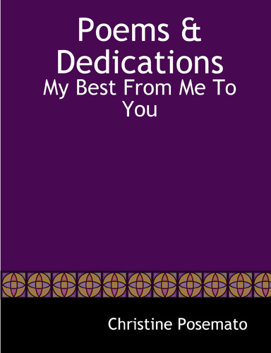 Poems & Dedications: My Best From Me To You