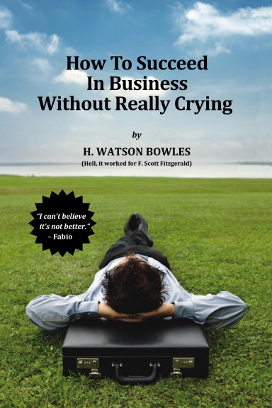 How To Succeed In Business Without Really Crying