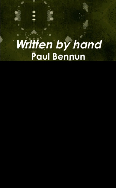 Written by hand