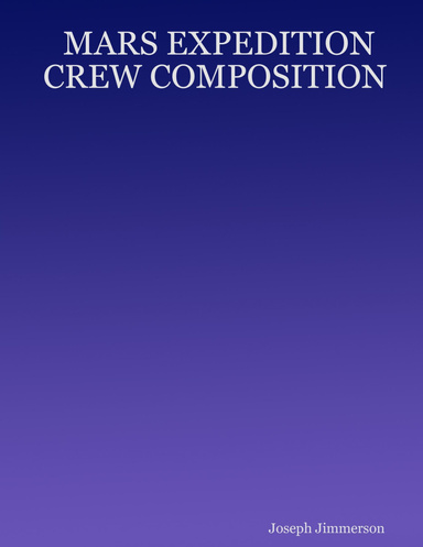 Mars Expedition Crew Composition