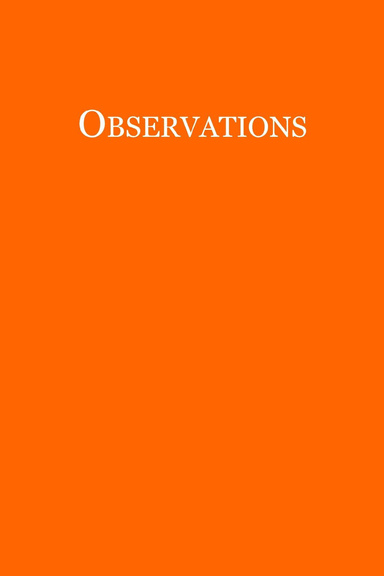 Observations