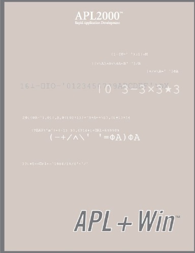 APL+Win System Functions Manual