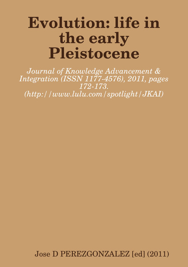 Evolution: life in the early Pleistocene