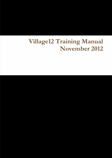 Village12 Training Manual
