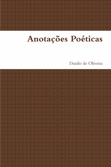Anotações Poéticas