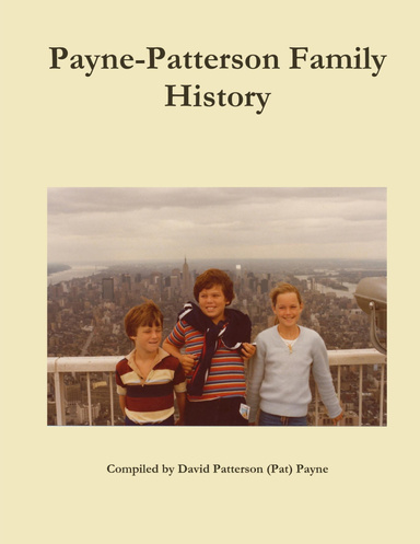 Payne-Patterson Family History
