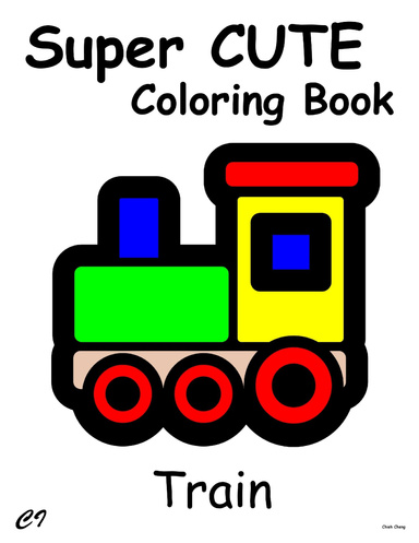 Super CUTE Coloring Book