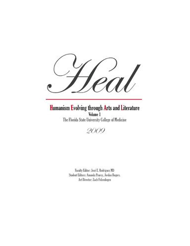 HEAL: Humanism Evolving Through Arts and Literature Volume 1