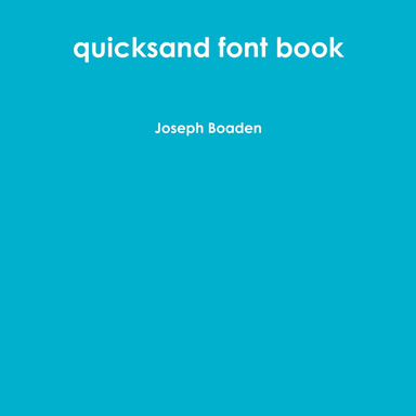 quicksand font book