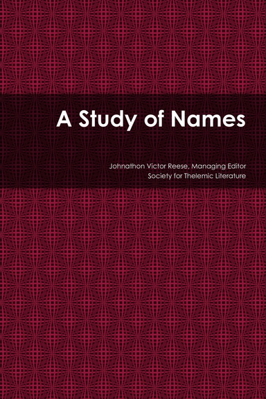 Study of Names