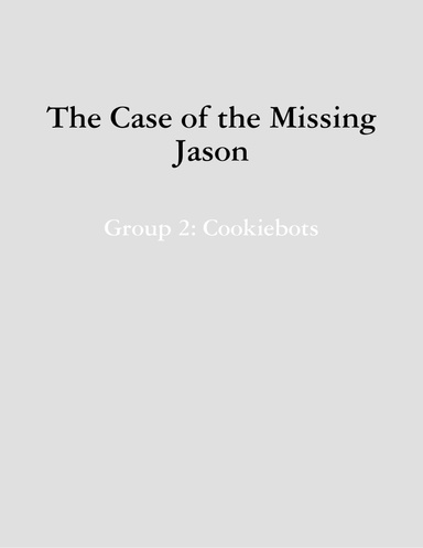 The Case of the Missing Jason