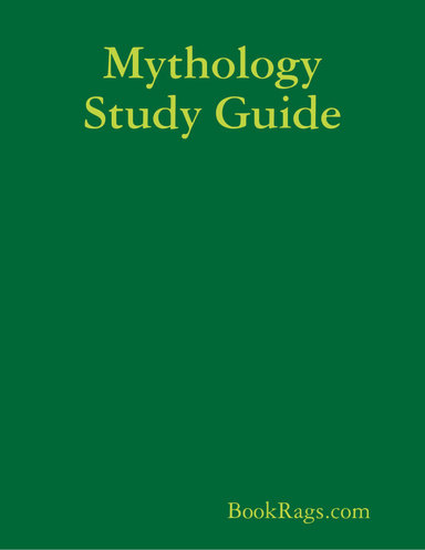 Mythology Study Guide