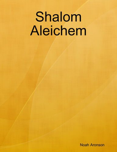 Shalom Aleichem 