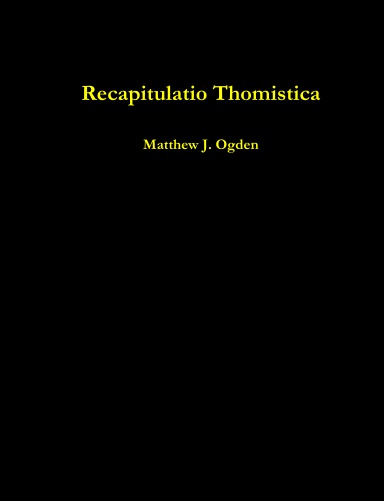Recapitulatio Thomistica