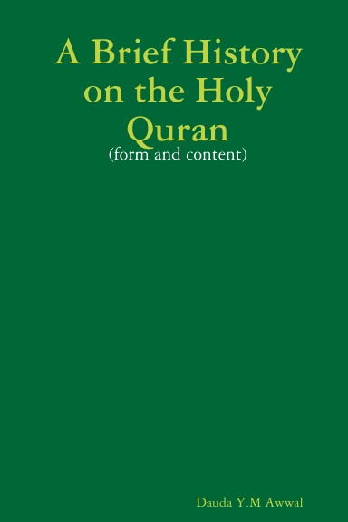 The Form and Content of the Holy Quran