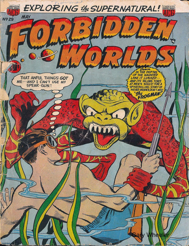 Comic book Forbidden Worlds 29