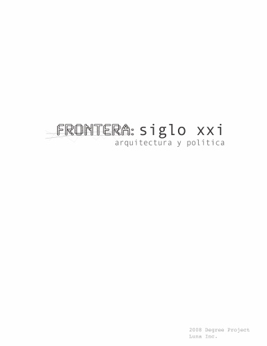 Frontera Siglo XXI