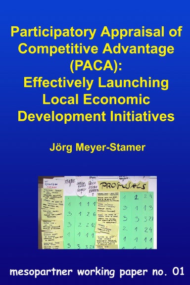 Participatory Appraisal of Competitive Advantage (PACA)