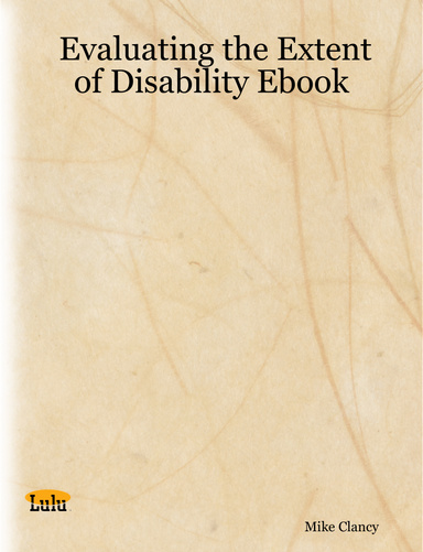 Evaluating the Extent of Disability Ebook