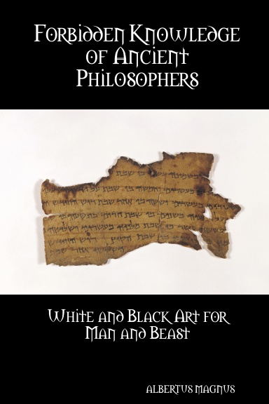 Forbidden Knowledge of Ancient Philosophers