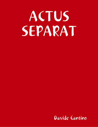 ACTUS SEPARAT
