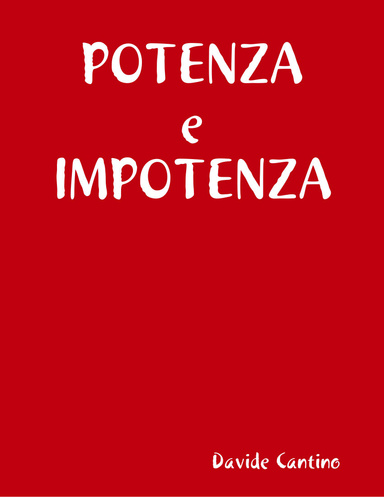 POTENZA e IMPOTENZA