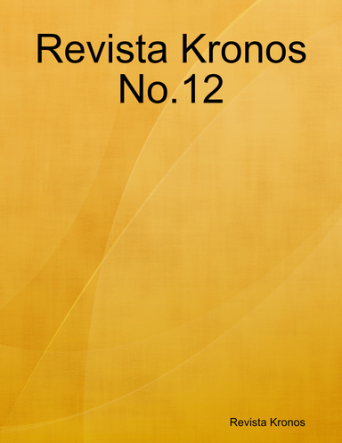 Revista Kronos No.12