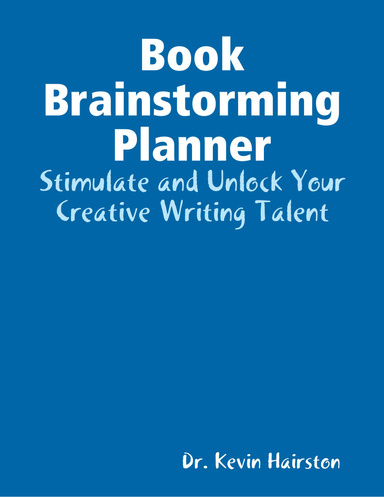 Book Brainstorming Planner