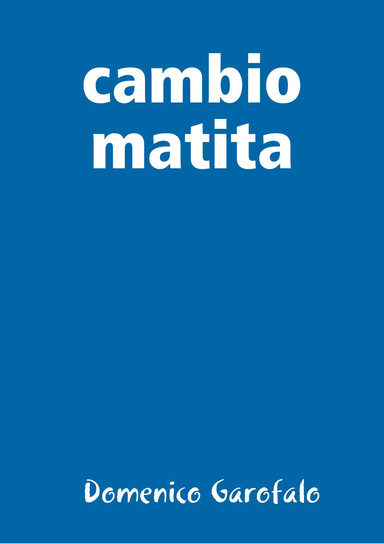 cambio matita
