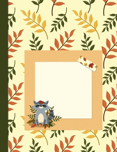 NoteBook - Racoon Label - Spiral Coil Bind