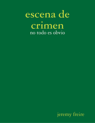 escena de crimen