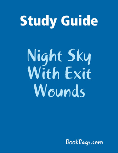 Study Guide: Night Sky With Exit Wounds