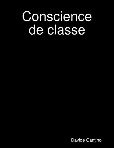 Conscience de classe