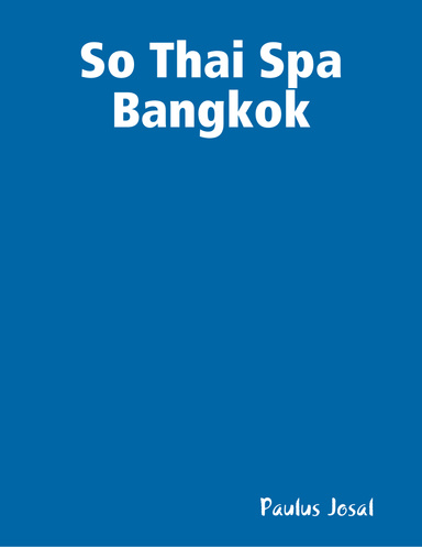 So Thai Spa Bangkok