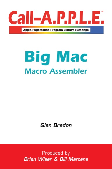 Big Mac Macro Assembler