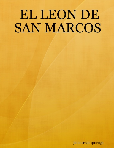 EL LEON DE SAN MARCOS