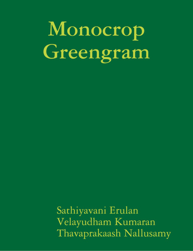 Monocrop Greengram