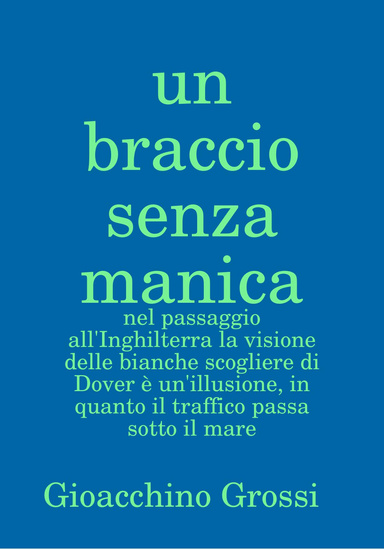 un braccio senza manica