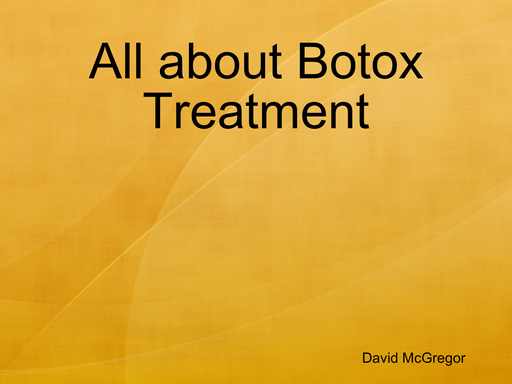 All about Botox Treatment