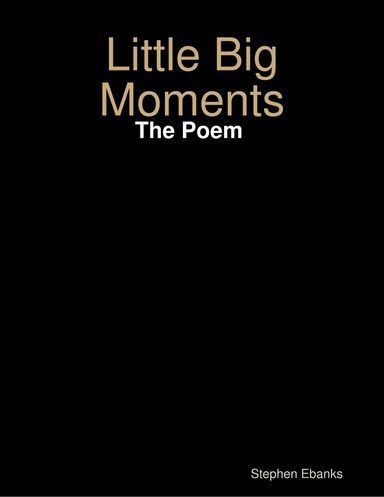Little Big Moments: The Poem