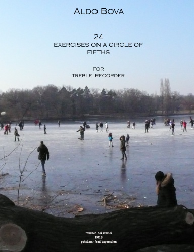 24 exercises on a circle of fifths for treble recorder
