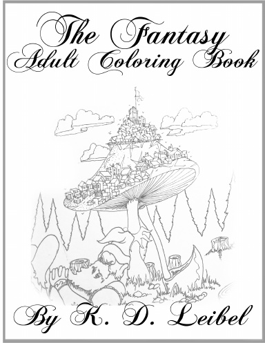 A Fantasy Adult Coloring Book