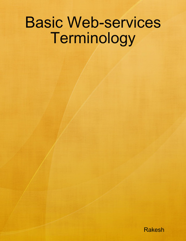 Basic Web-services Terminology